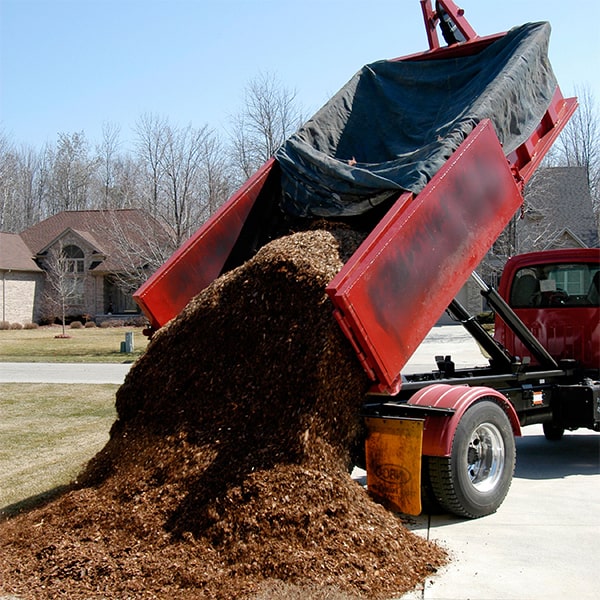 you can request a specific color of mulch for mulch delivery